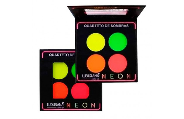 Quarteto de Sombra Neon Ludurana