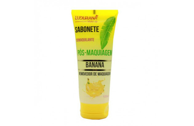 Sabonete Demaquilante Pós-Maquiagem de Banana Ludurana