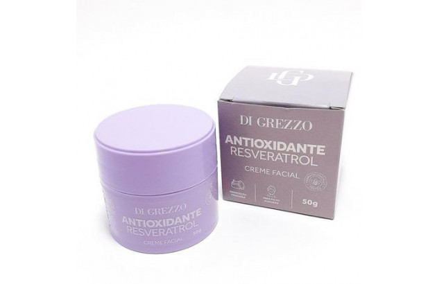 Creme Facial Antioxidante Resveratrol Di Grezzo 50 g