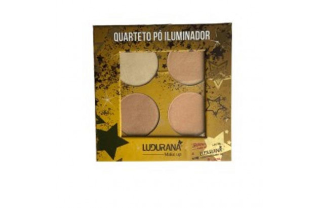 Quarteto Pó Iluminador 04 tons - Ludurana
